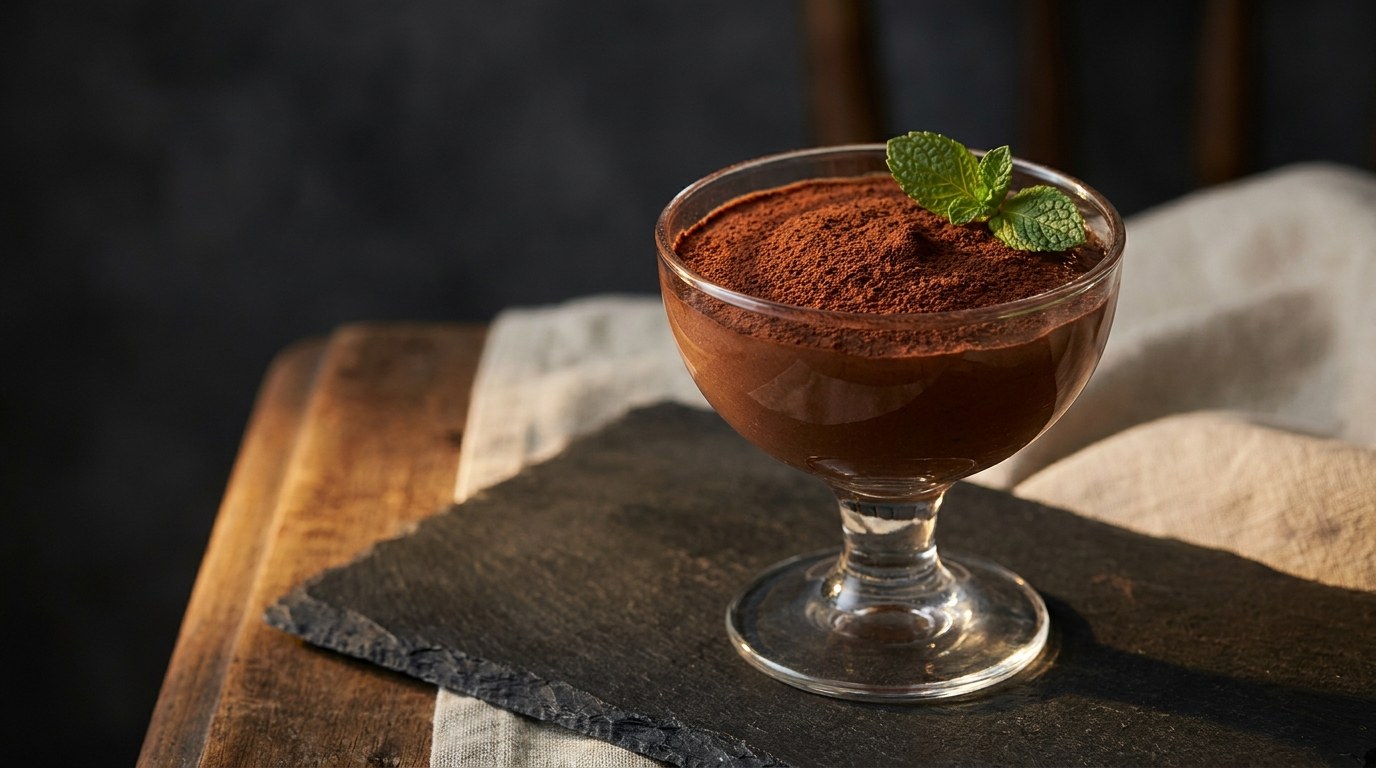 Mousse de Chocolate Negro